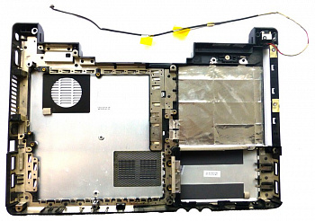 Нижняя часть корпуса (поддон) ноутбука MSI MS-1326, E2P-411D733-SEO-1 с крышками