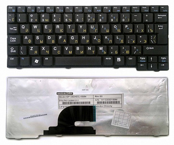 Клавиатура DNS Mini 0129908, MP-08B46SU-6984, PK1308M1011 (БУ)