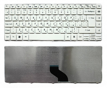 Клавиатура Packard Bell EasyNote NM85 NM87 NX86-JN NX86-JO Gateway NV49C Series White