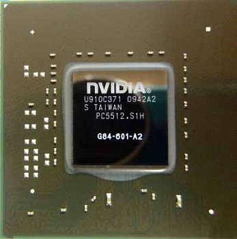 Видеочип nVidia GeForce 8600M GT, G84-601-A2