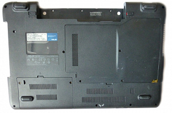 Нижняя часть корпуса (поддон) ноутбука Asus N61D, 13GNXP1AP022-1, 13GNZZ1AP020-1
