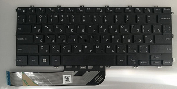 Клавиатура Dell Latitude 3400 без подсветки_3