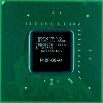 Видеочип nVidia GeForce GT 540M, N12P-GS-A1