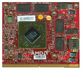 Видеокарта для ноутбука ATI Radeon HD 4670, 1GB, DDR3, VG.M9606.012, 109-B79531-00C, MXM III