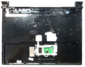 Верхняя часть корпуса (под клавиатуру) ноутбука Samsung NP-R25EFF0A, BA75-01882C, BA81-03393A