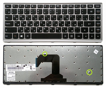 Клавиатура Lenovo S300 S400 S405 25213430 MP-11K93HB-686B T3E1-HB