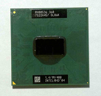 Процессор SL86K (Intel Celeron M 360J)