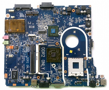Нерабочая материнская плата для ноутбука Samsung R25, HAINAN3 EXT BA41-00810A Rev:1.1