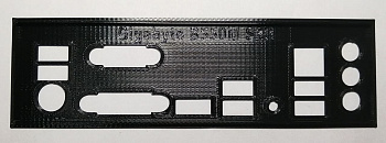 Заглушка для материнской платы Gigabyte B550M S2H