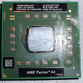 Процессор AMD Turion 64 Mobile technology MK-38 - TMDMK38HAX4CM