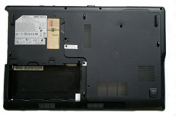 Нижняя часть корпуса (поддон) ноутбука MSI MS-1681, 