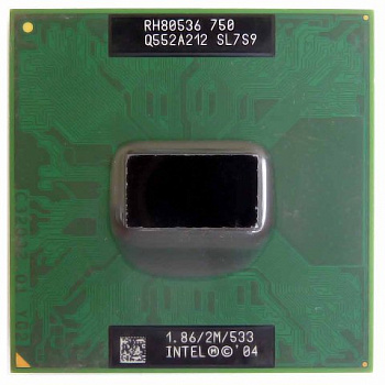 Процессор SL7S9 (Intel Pentium M 750)