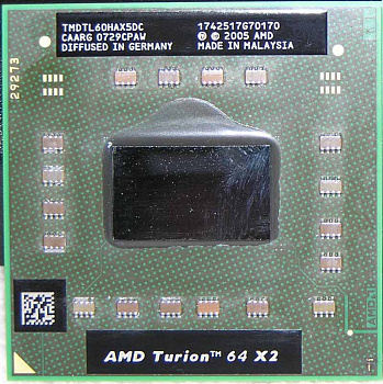 Процессор AMD Turion 64 X2 Mobile technology TL-60 - TMDTL60HAX5DC