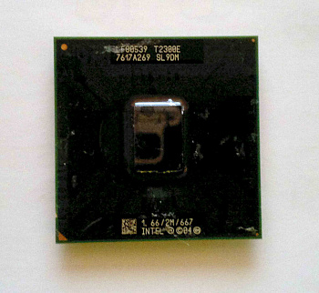 Процессор SL9DM (Intel Core Duo T2300E)