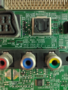 Плата управления BN41-02098B для телевизора Samsung UE32H4000AK_3