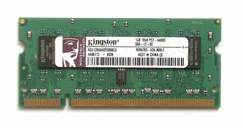Память Kingston ASU128X64D2S800C6, 1Gb, DDR2, PC2-6400S-666-12-B2, 800MHz