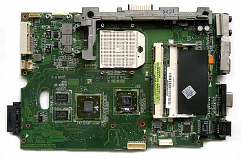 Нерабочая материнская плата для ноутбука Asus K50, K40AB rev:2.1