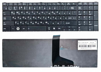 Клавиатура Toshiba Satellite C850, 9Z.N7TSV.00R, 6037B8102