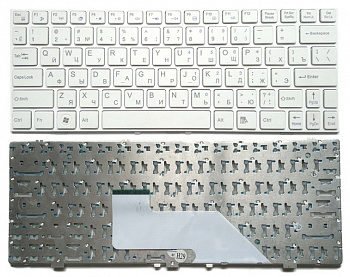 Клавиатура DNS Lengda P116K/H116, D0K-V6126K 88-01-RU, белая (БУ)