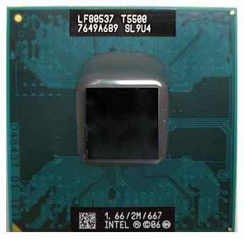 Процессор SL9U4 (Intel Core 2 Duo T5500)